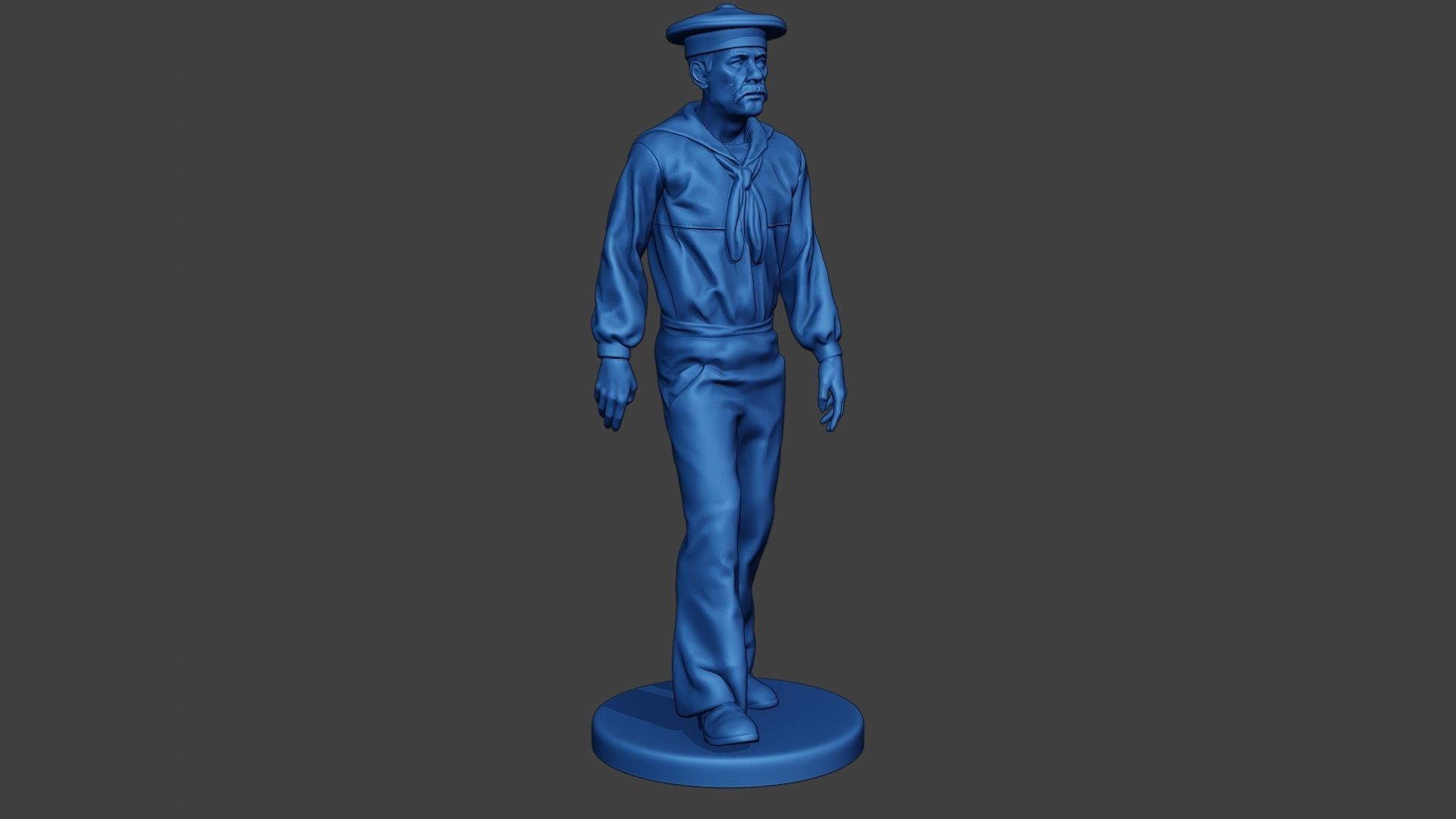 American Sailor Civil War Union Walk ACWUS1 3D print model_10