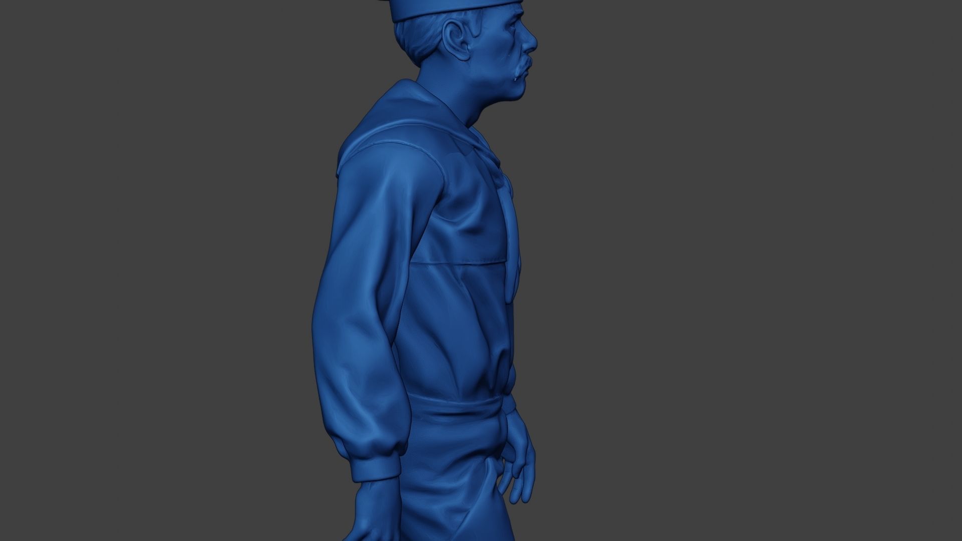 American Sailor Civil War Union Walk ACWUS1 3D print model_20