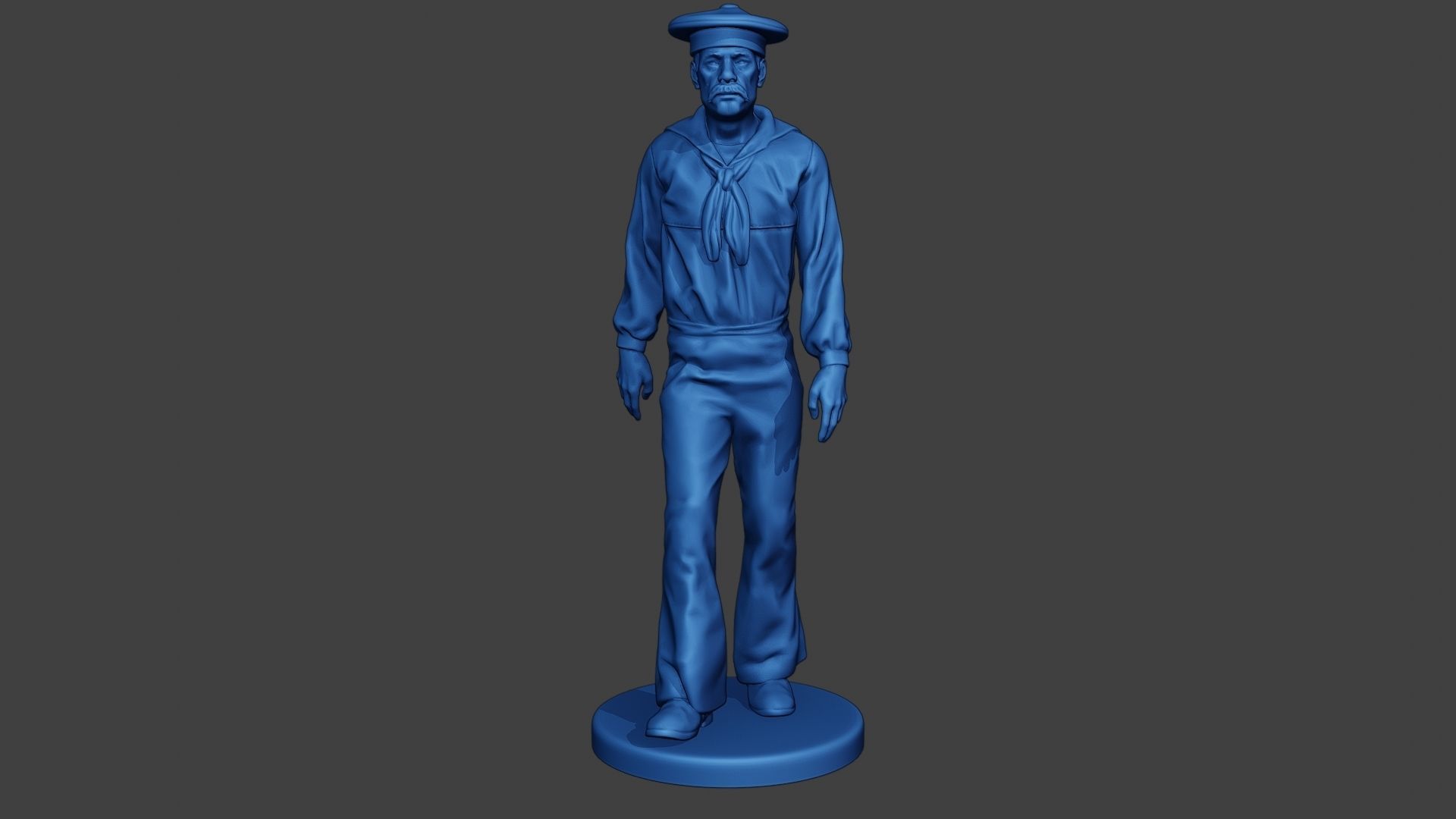 American Sailor Civil War Union Walk ACWUS1 3D print model_11
