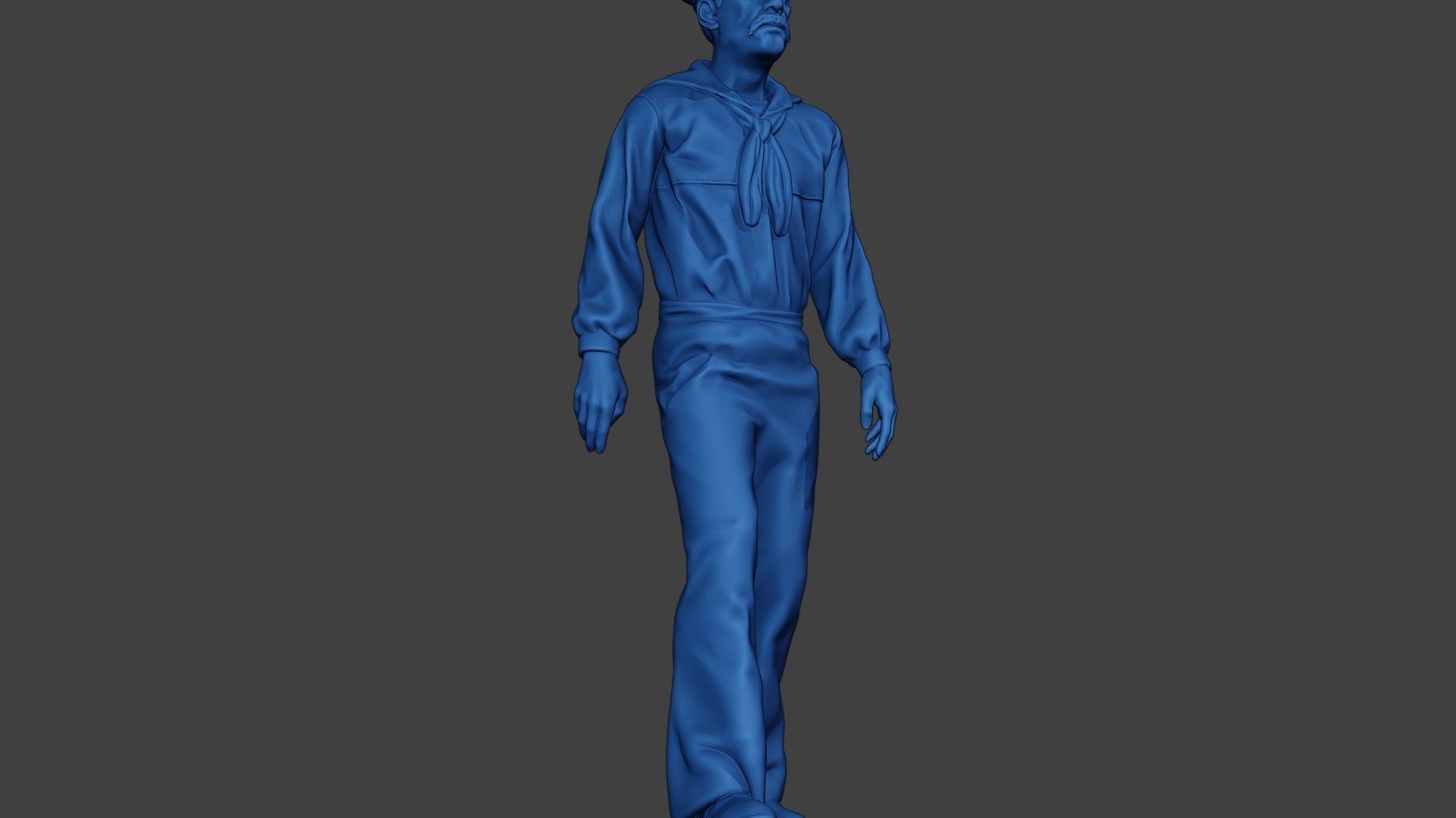 American Sailor Civil War Union Walk ACWUS1 3D print model_13