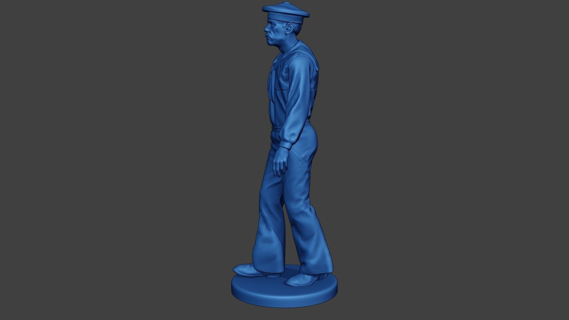 American Sailor Civil War Union Walk ACWUS1 3D print model_3