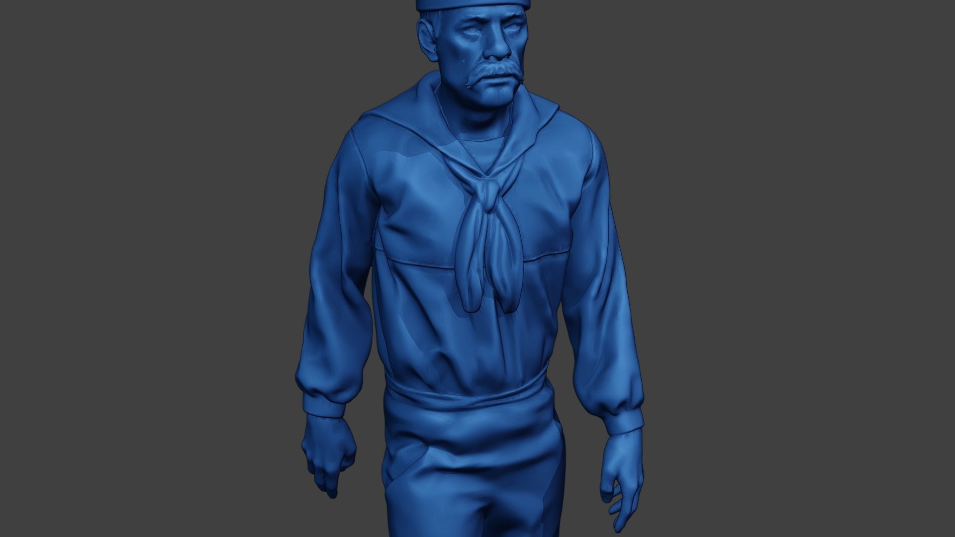 American Sailor Civil War Union Walk ACWUS1 3D print model_19