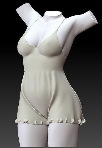 SEXY BODY PART TORSO 3D print model