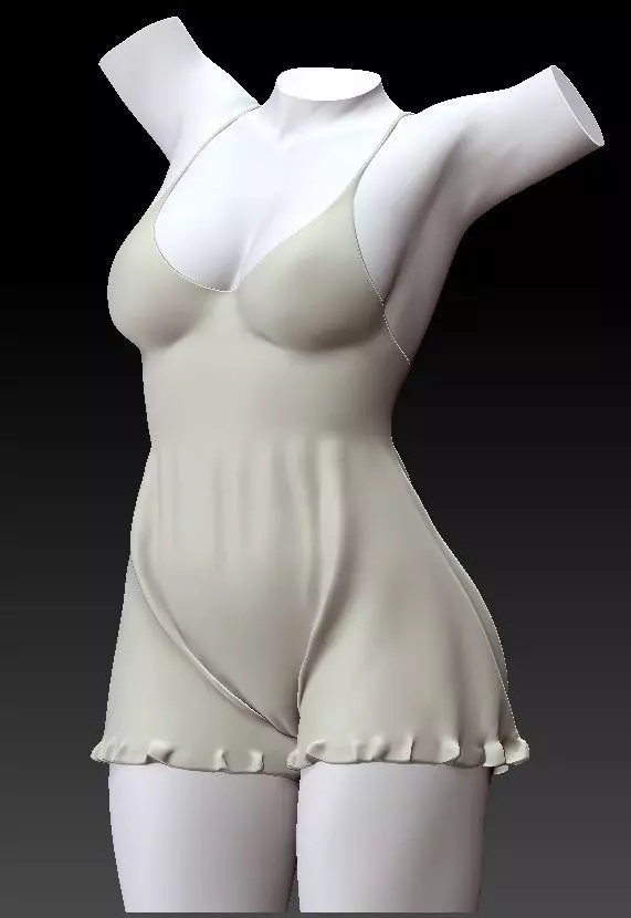 SEXY BODY PART TORSO 3D print model_0