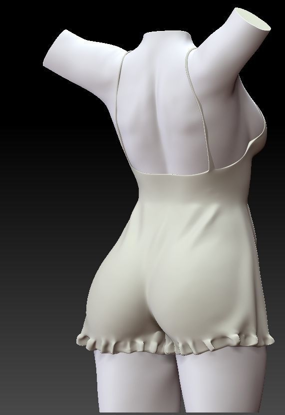 SEXY BODY PART TORSO 3D print model_4
