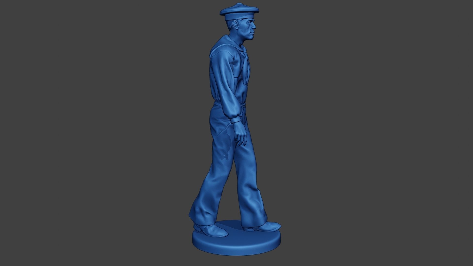 American Sailor Civil War Union Walk2 ACWUS1 3D print model_9