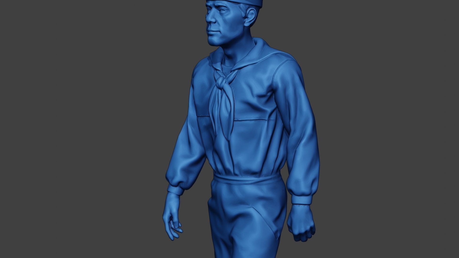 American Sailor Civil War Union Walk2 ACWUS1 3D print model_18