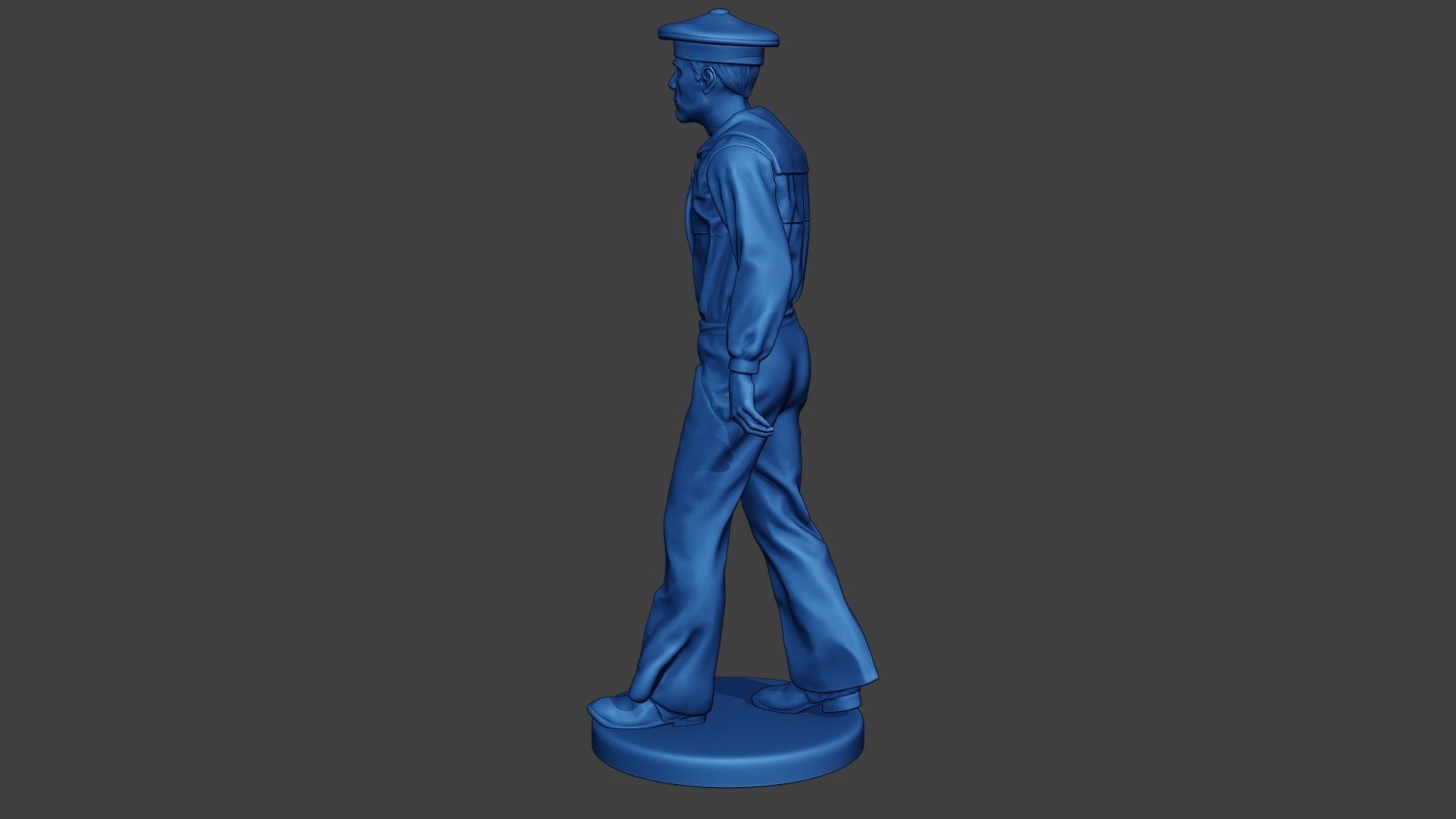American Sailor Civil War Union Walk2 ACWUS1 3D print model_4