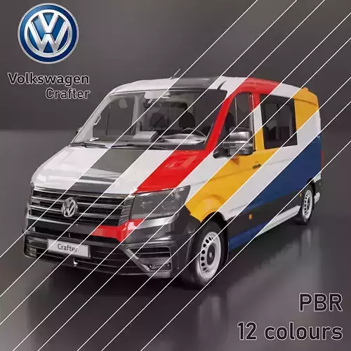 Volkswagen Crafter 12 colours 