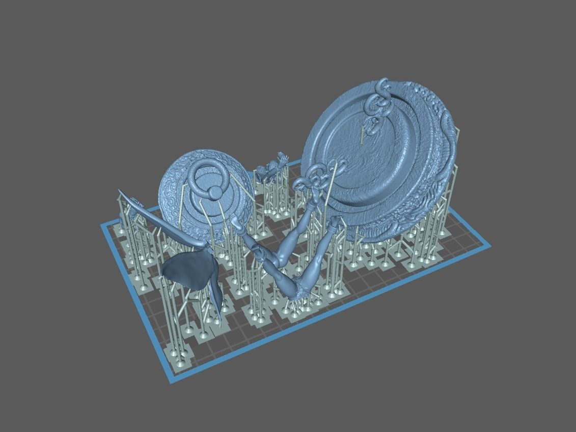 Tinkerbell Fanart - 75mm 3d printing file 3D print model_36