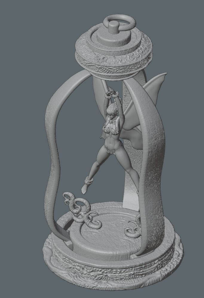 Tinkerbell Fanart - 75mm 3d printing file 3D print model_24