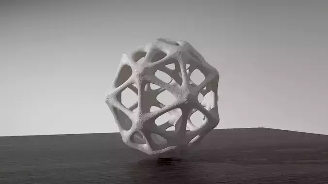 mathematical art sculpture sphere 2 - 3D print model 
