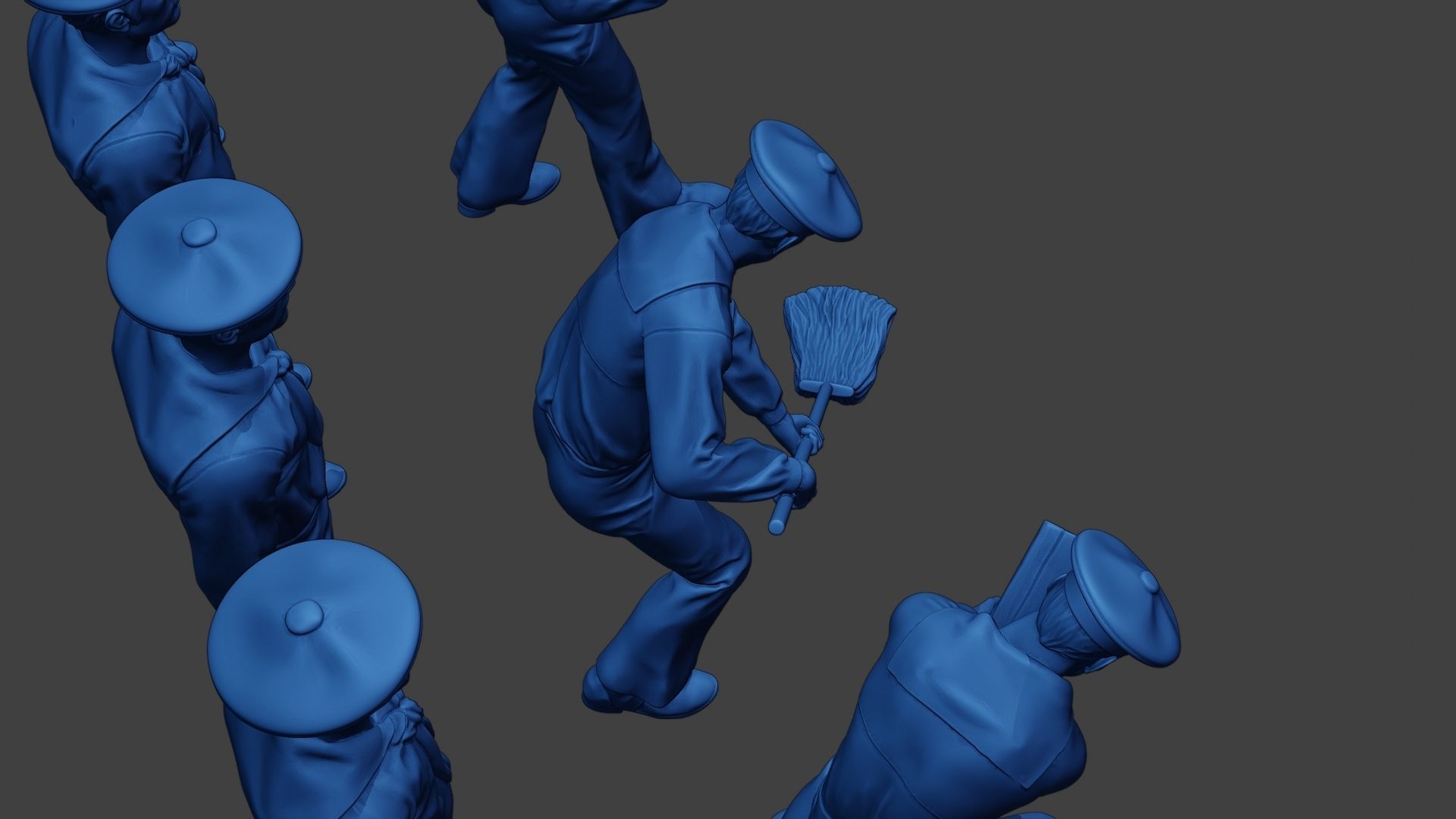 American Sailors Civil War Union Pack1 ACWUS1 3D Model Collection_25