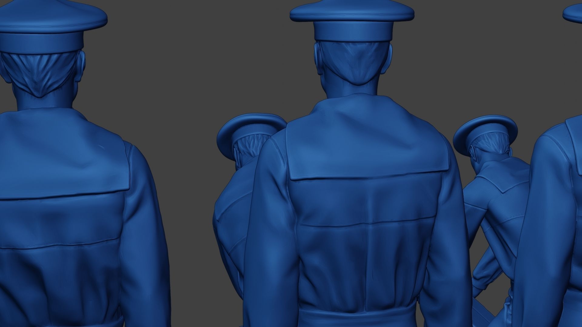 American Sailors Civil War Union Pack1 ACWUS1 3D Model Collection_26