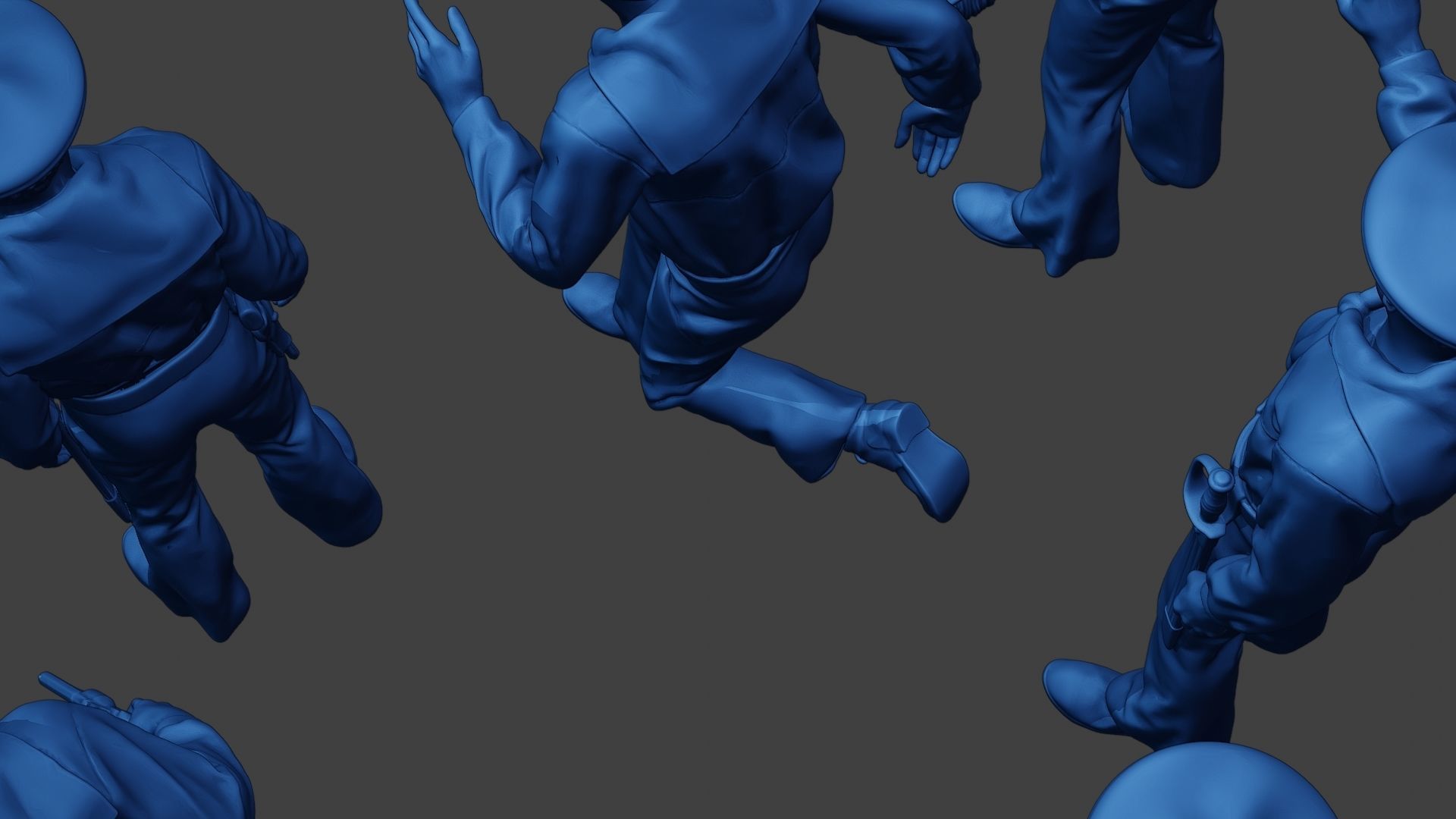 American Sailors Civil War Union Pack2 ACWUS1 3D Model Collection_9