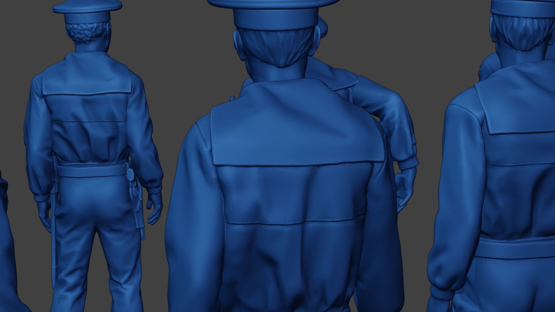 American Sailors Civil War Union Pack2 ACWUS1 3D Model Collection_11