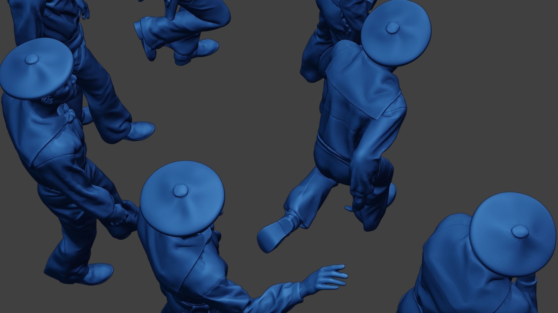 American Sailors Civil War Union Pack2 ACWUS1 3D Model Collection_24