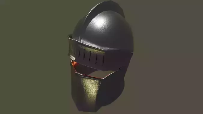 Knight helmet inspired by DS