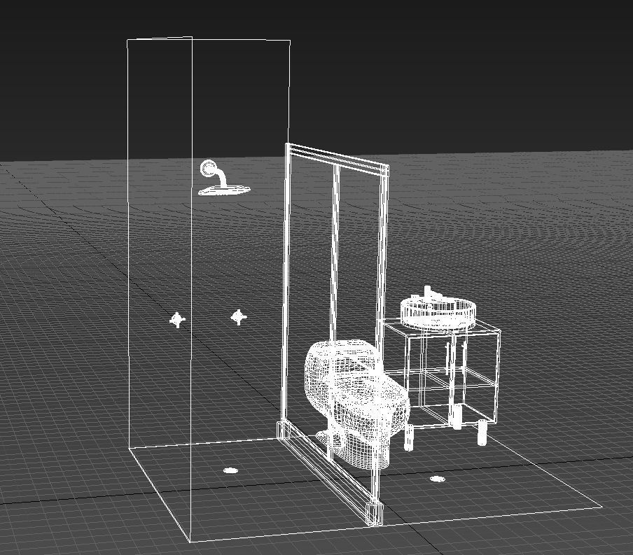 Small bathroom 3D model_8