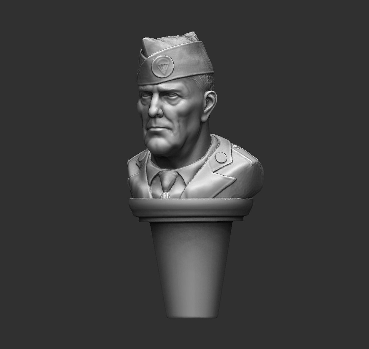 Military Bottle Toppers 3D print model_2