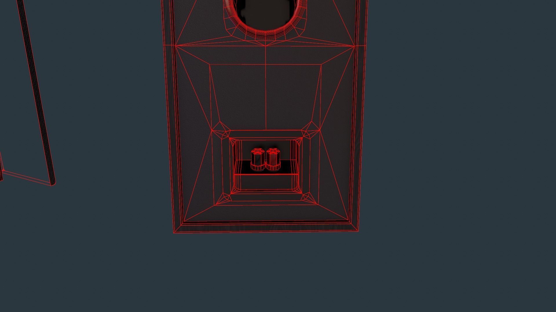 Studio Hi-Fi Speakers Klipsch R-51PM Low-poly 3D model_10