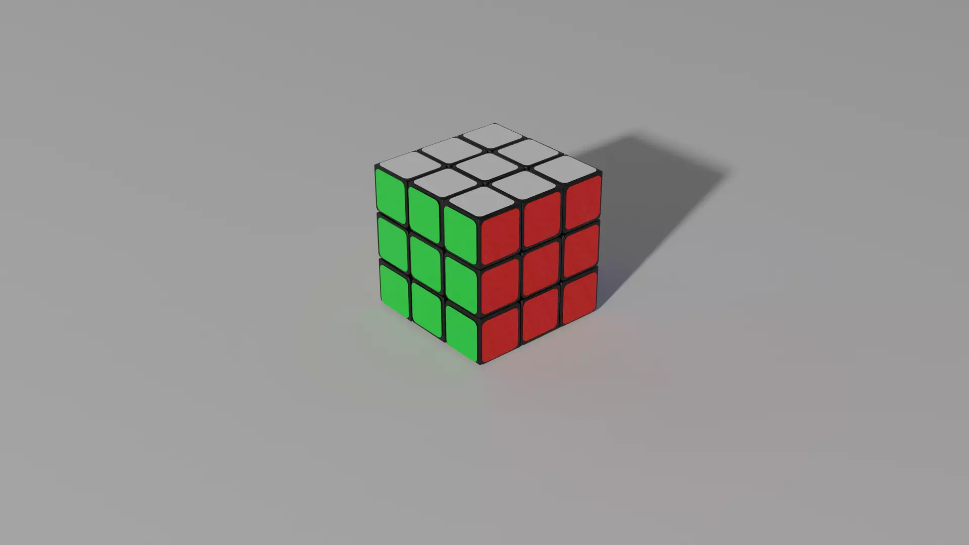 Rubiks Cube 3D model Free 3D model_0