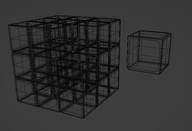Rubiks Cube 3D model Free 3D model_4