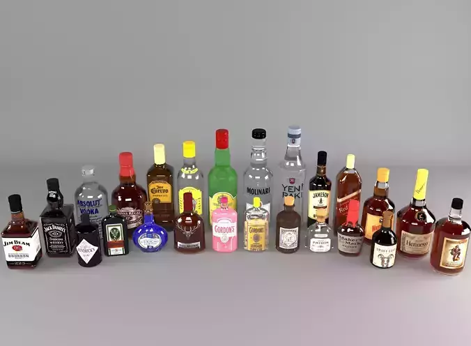 Alcol Colletion-4 3D model