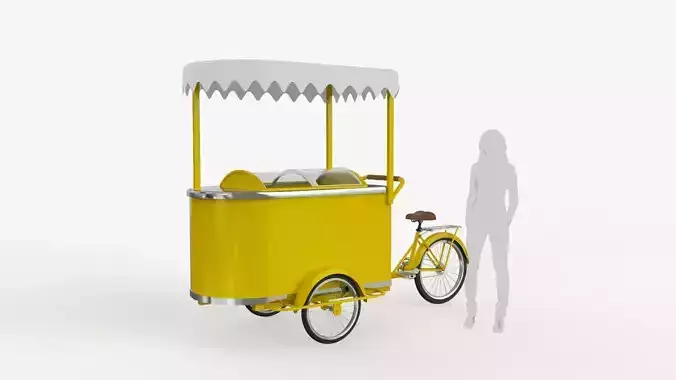 Ice Cream Tricycle With Freezer