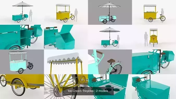 Ice Cream Tricycles