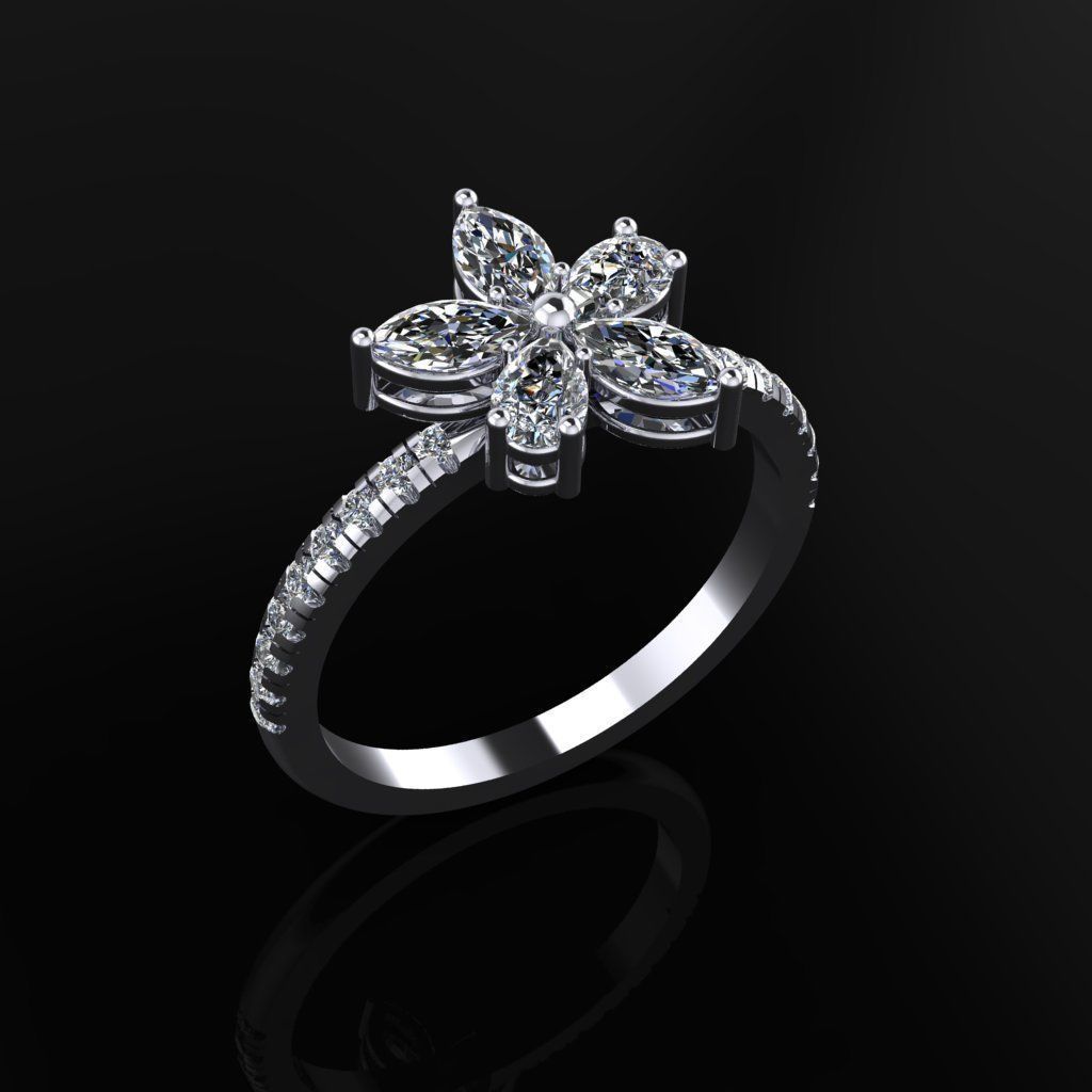 Tiffany Ring 3D print model_2