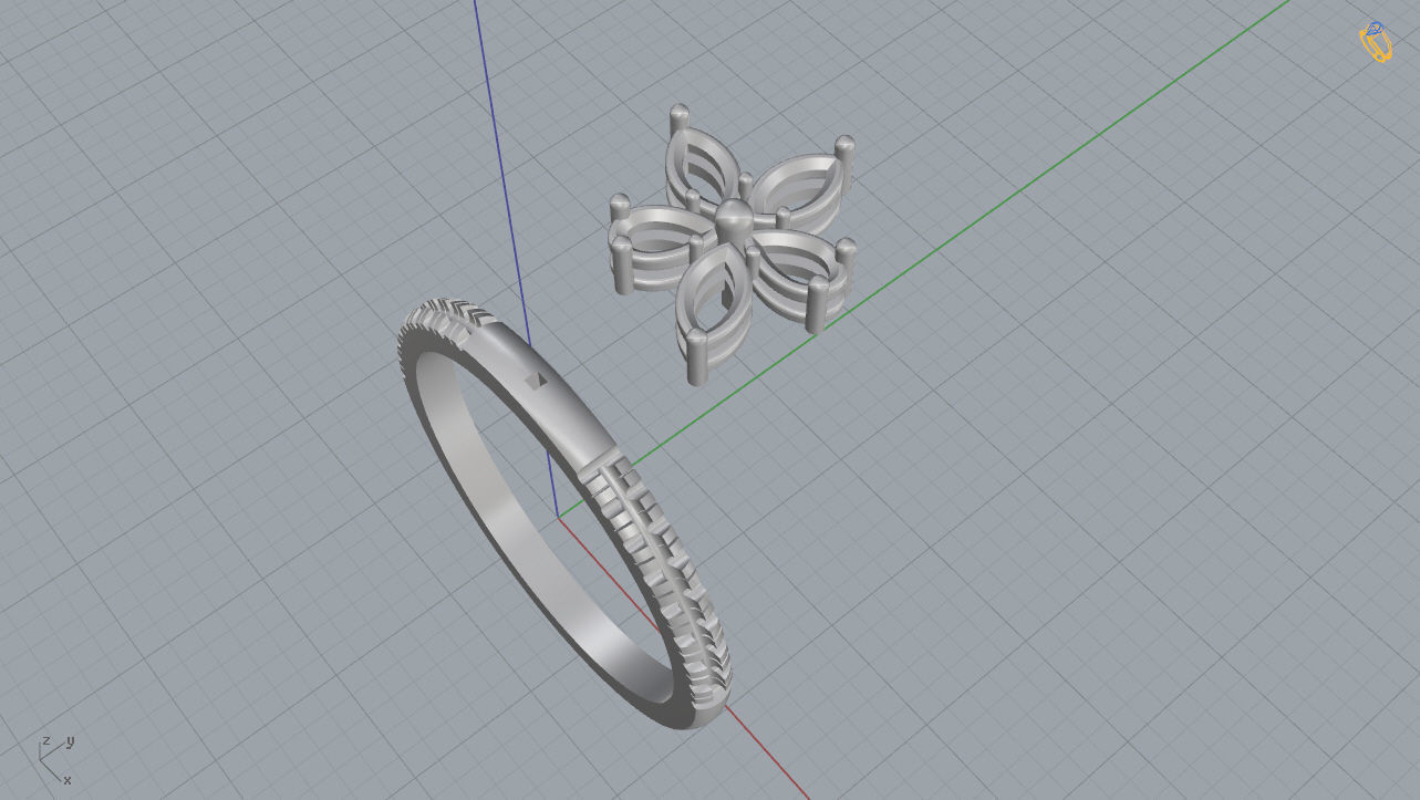 Tiffany Ring 3D print model_13