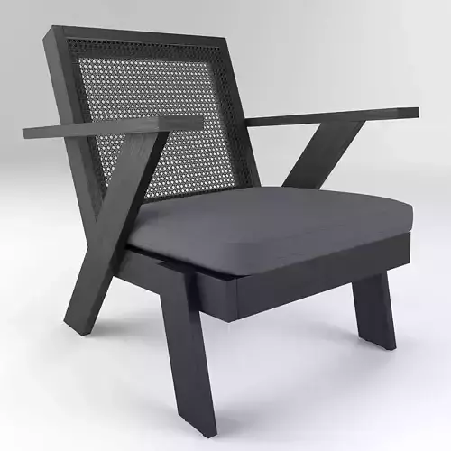 Jeannie Cane Accent Chair by Leanne Ford