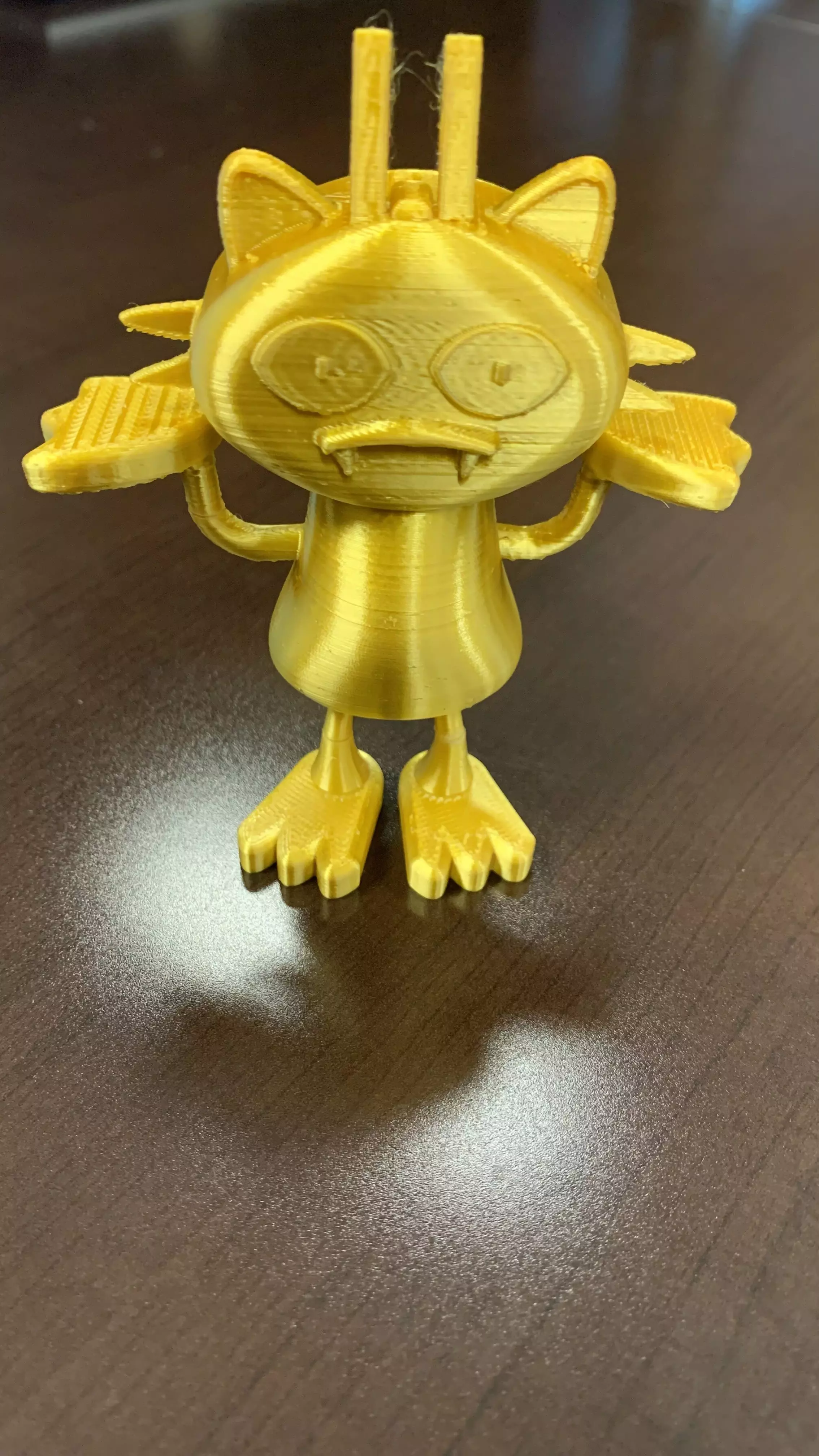Meowth Toy figure Free 3D print model