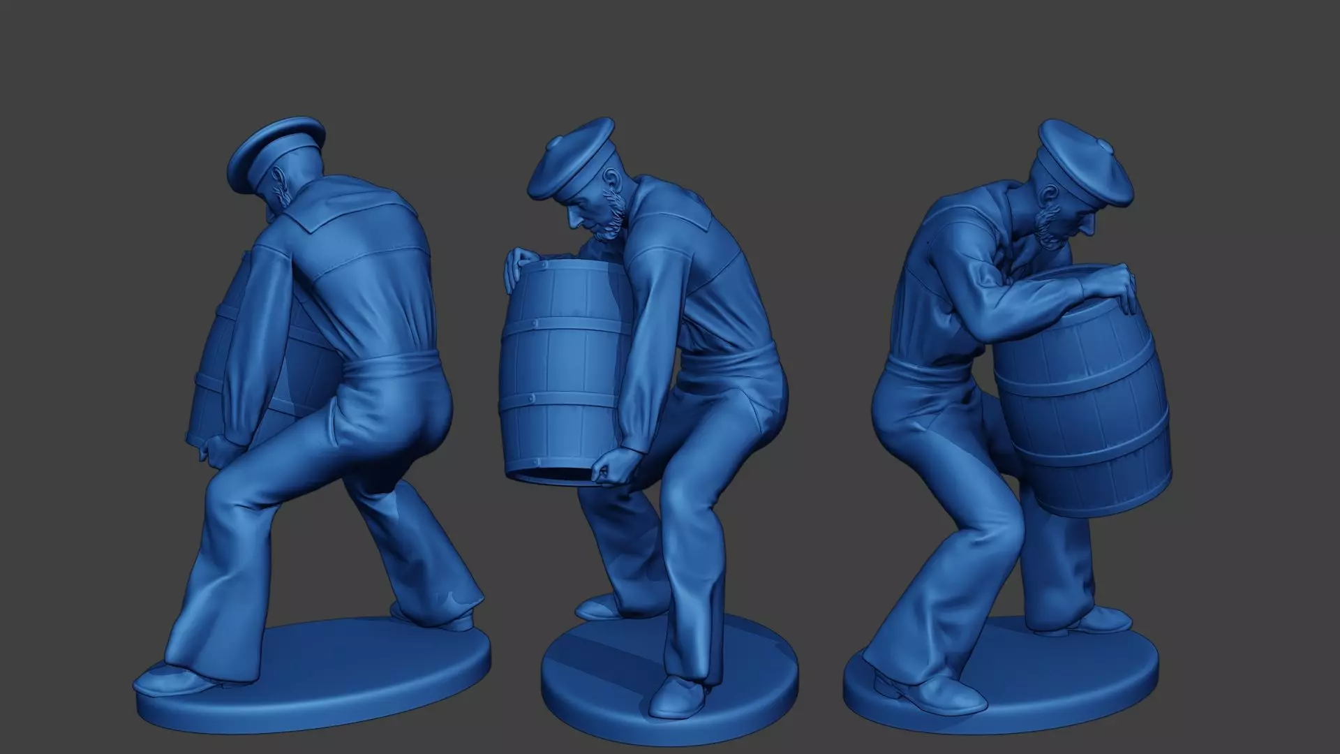 American Sailor Civil War Union Lift ACWUS2 3D print model