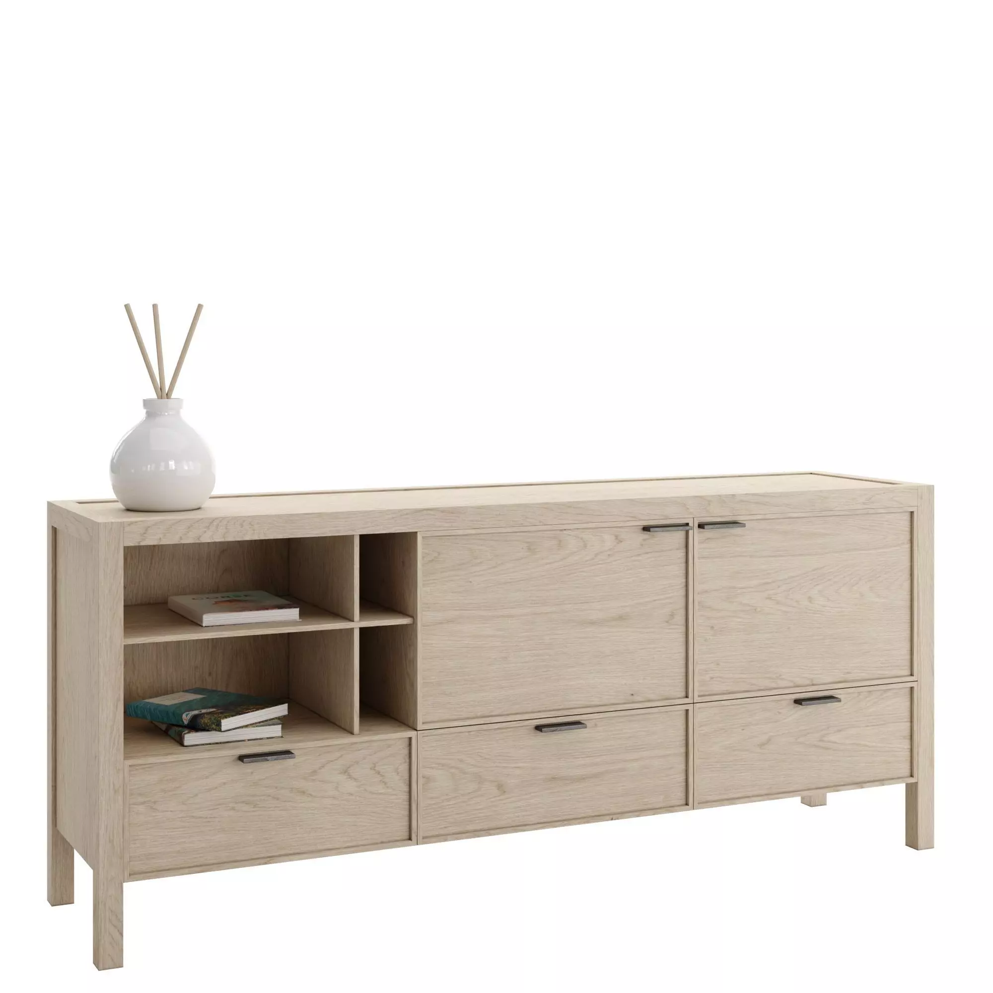 Alen sideboard H80 Low-poly 3D model_0