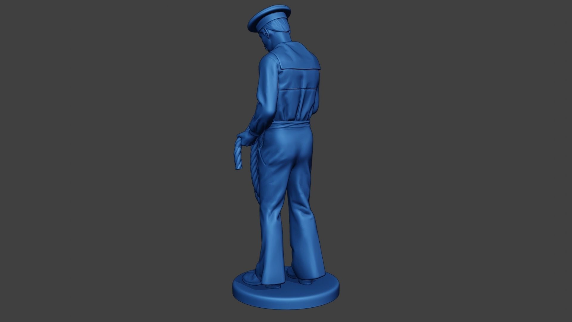 American Sailor Civil War Union Rope ACWUS2 3D print model_5