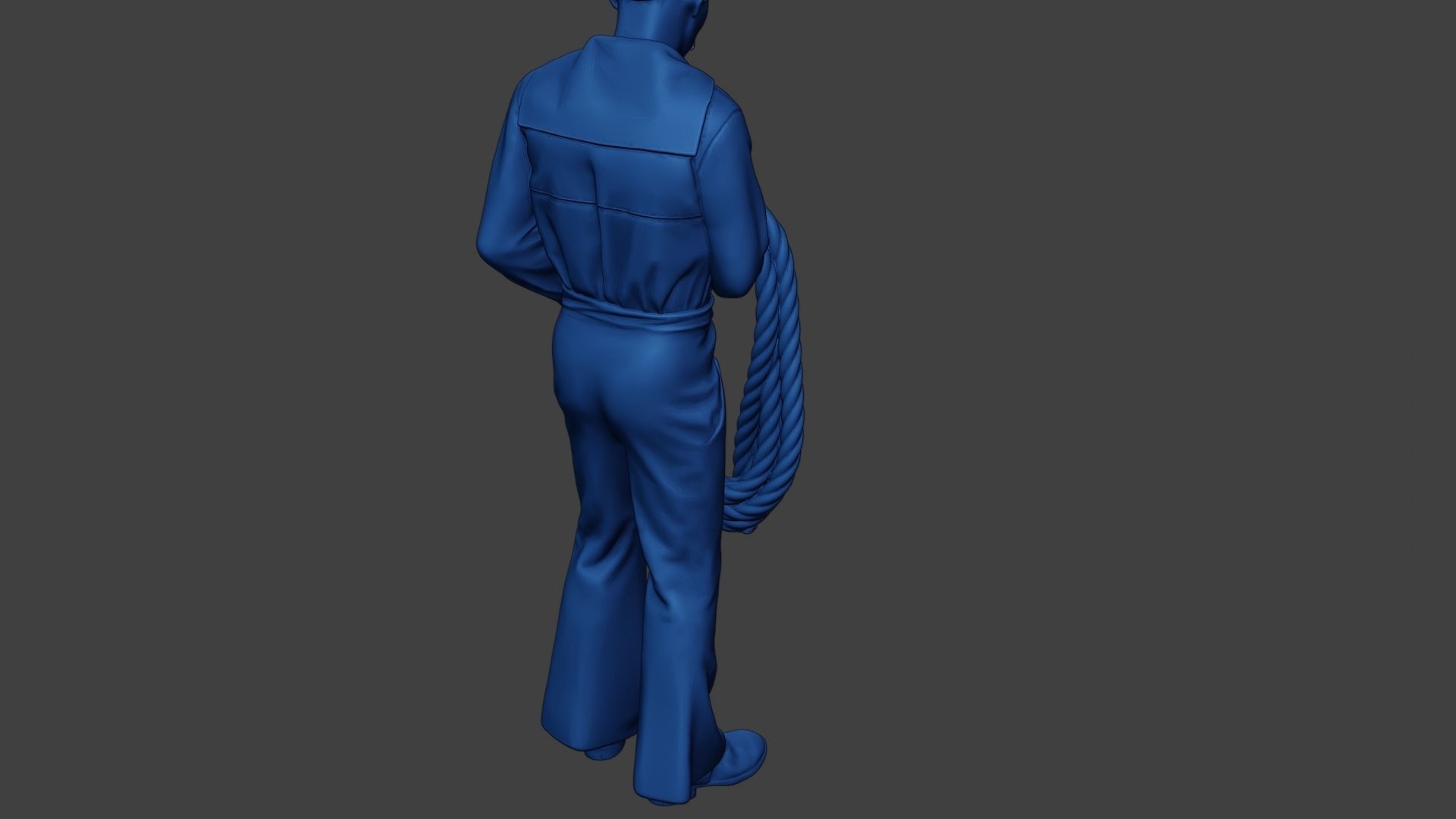 American Sailor Civil War Union Rope ACWUS2 3D print model_24