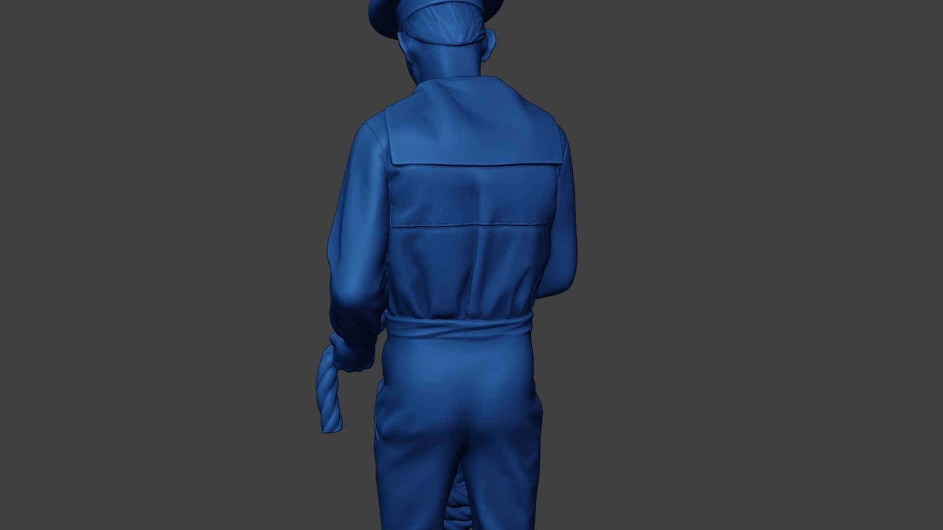 American Sailor Civil War Union Rope ACWUS2 3D print model_21