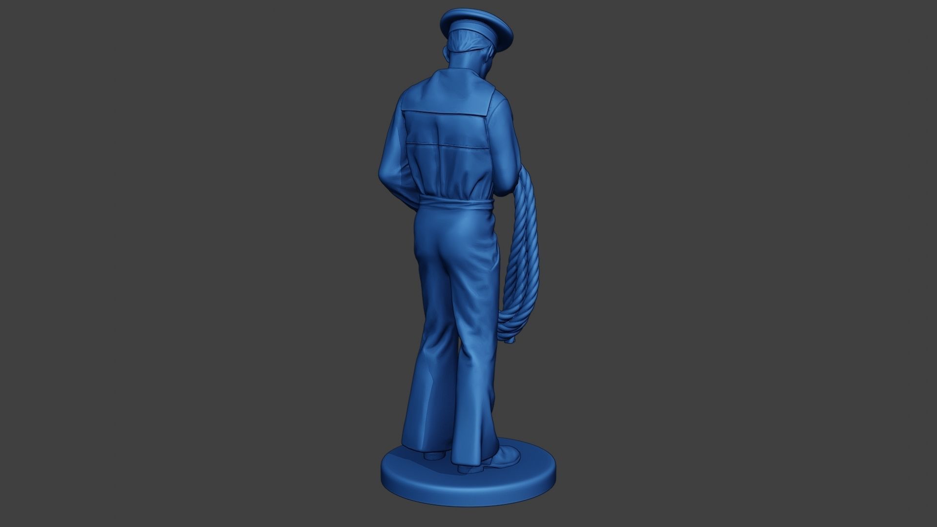 American Sailor Civil War Union Rope ACWUS2 3D print model_7
