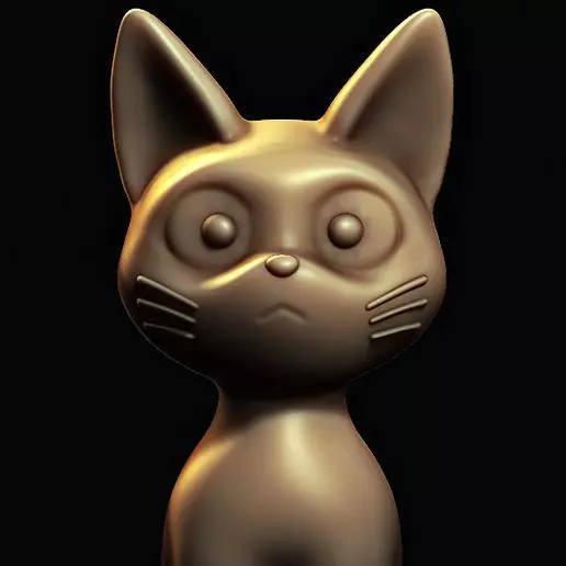 Cat Fan Art 3D print model_0