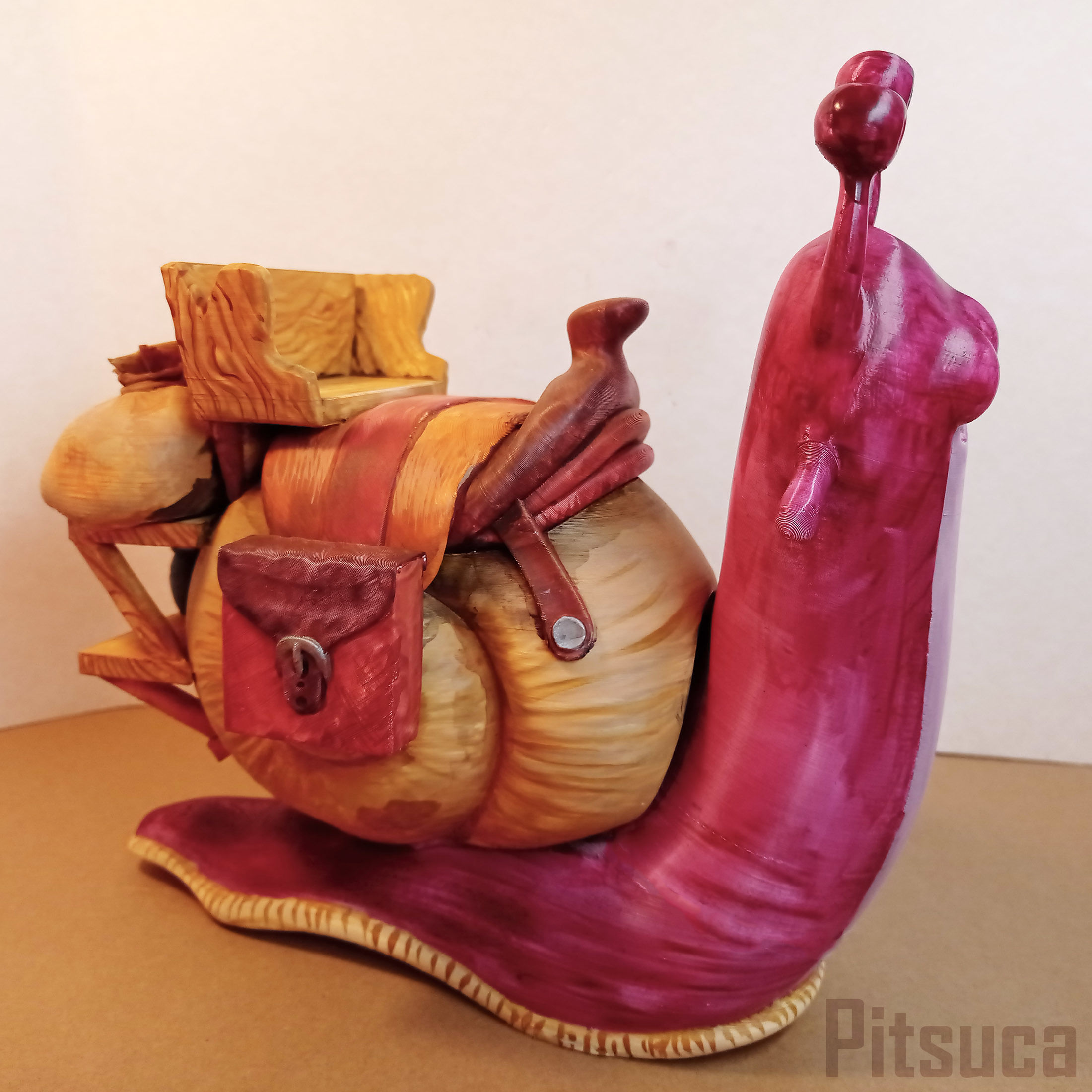 Bessie the snail from Amphibia 3D print model_1