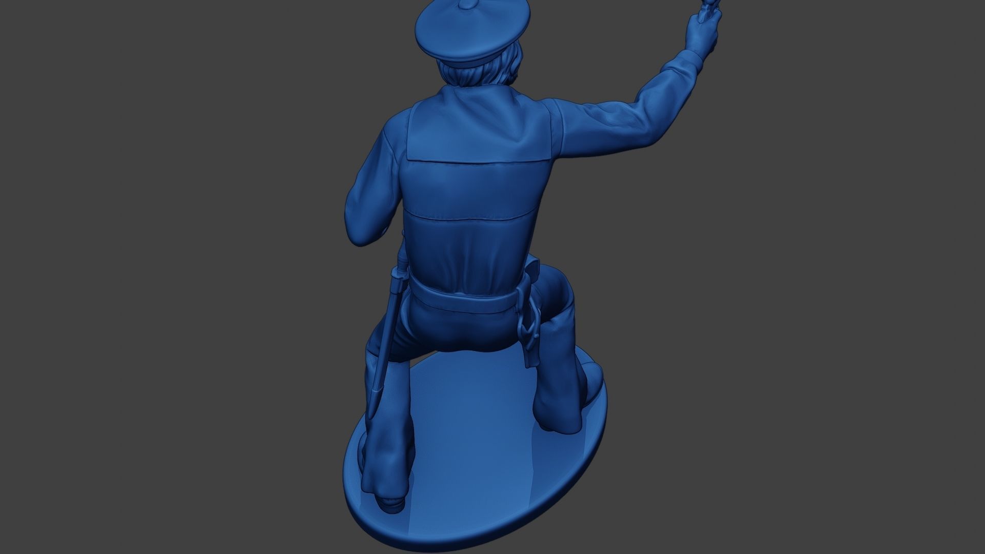 American Sailor Civil War Union Shoot ACWUS2 3D print model_22