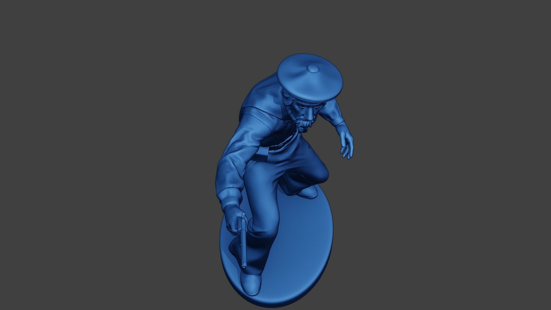 American Sailor Civil War Union Shoot ACWUS2 3D print model_14