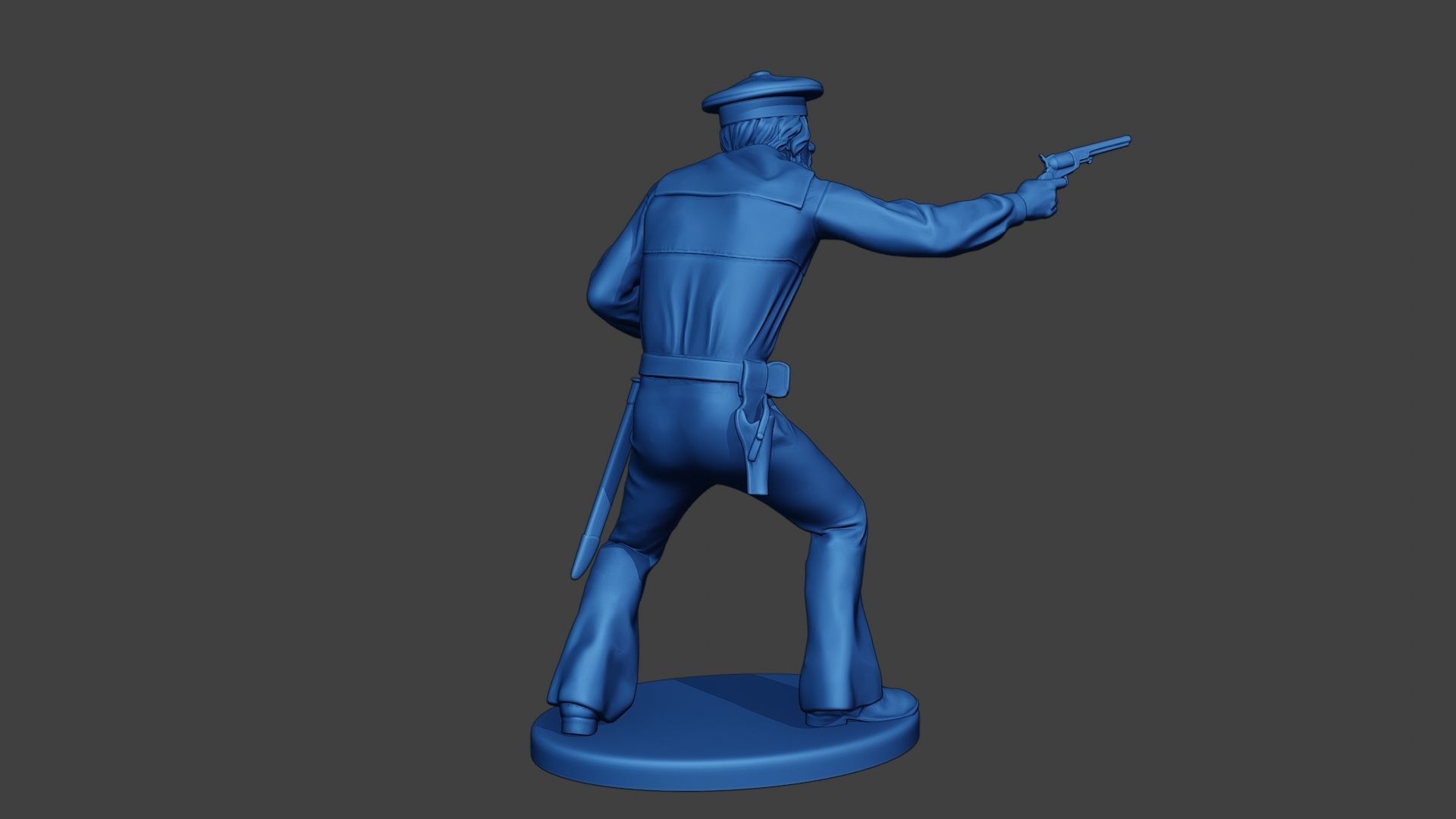 American Sailor Civil War Union Shoot ACWUS2 3D print model_8