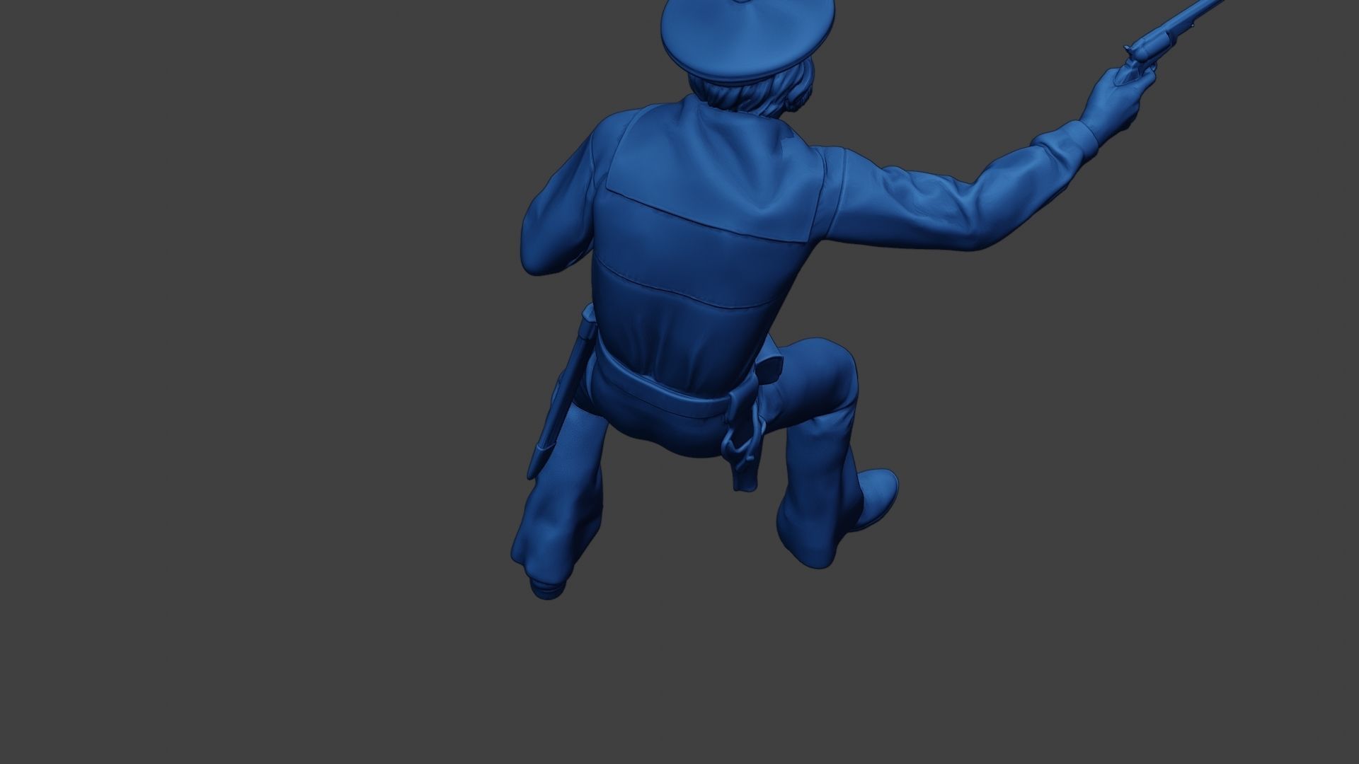 American Sailor Civil War Union Shoot ACWUS2 3D print model_23