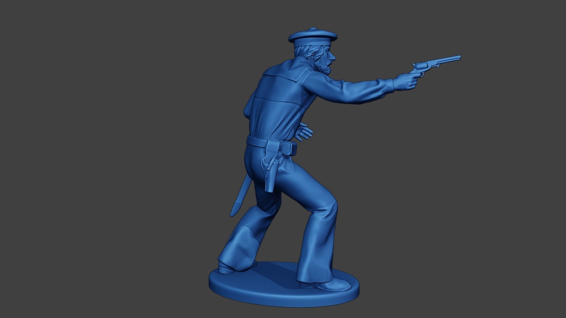 American Sailor Civil War Union Shoot ACWUS2 3D print model_9