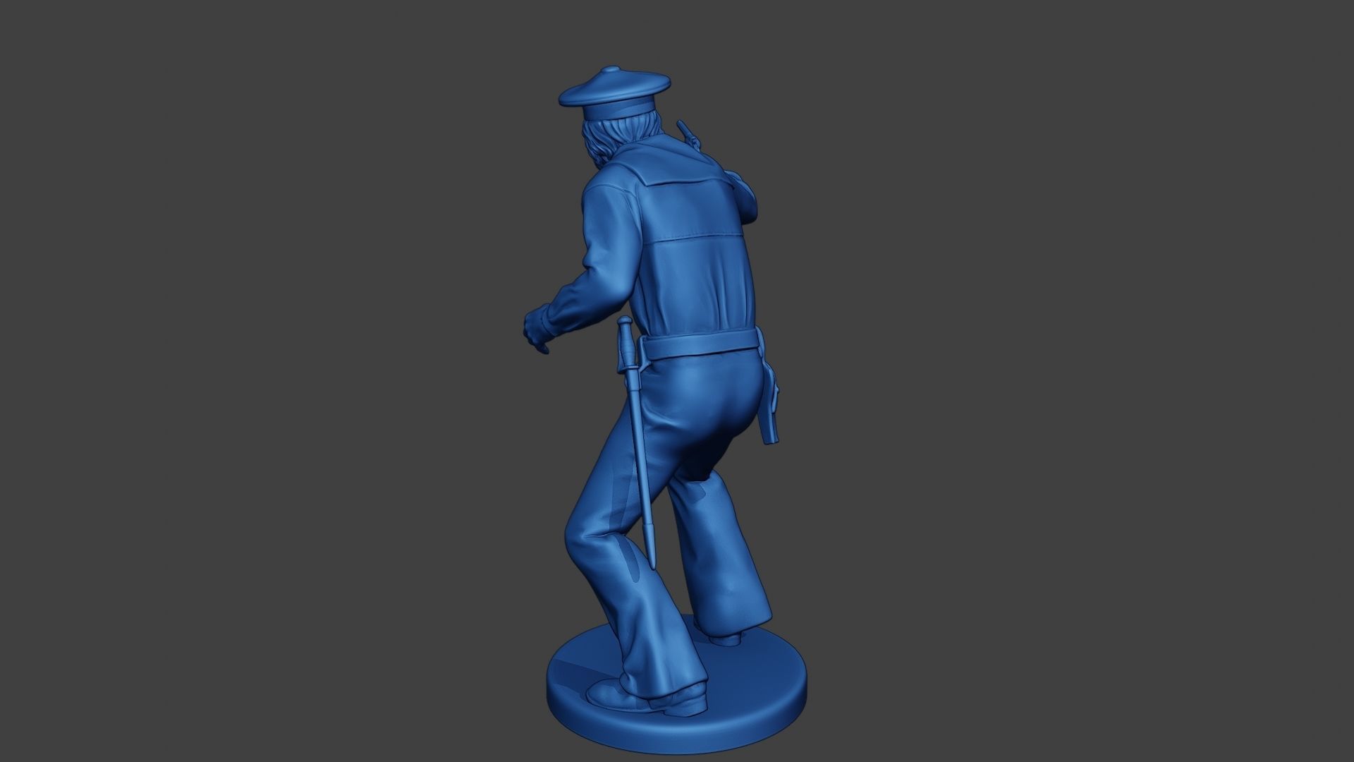American Sailor Civil War Union Shoot ACWUS2 3D print model_6