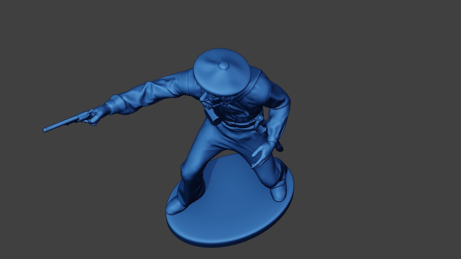 American Sailor Civil War Union Shoot ACWUS2 3D print model_15