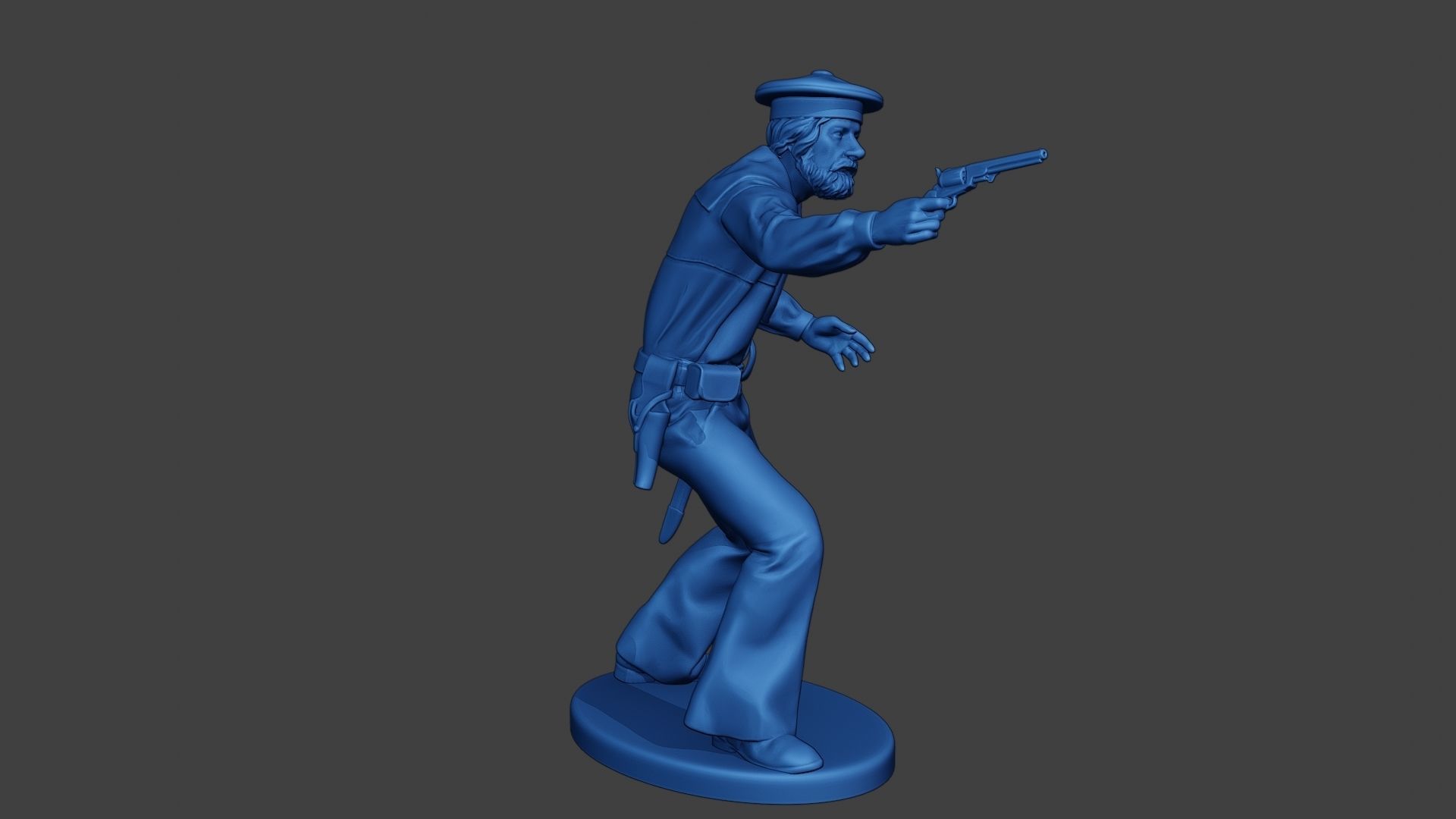 American Sailor Civil War Union Shoot ACWUS2 3D print model_10